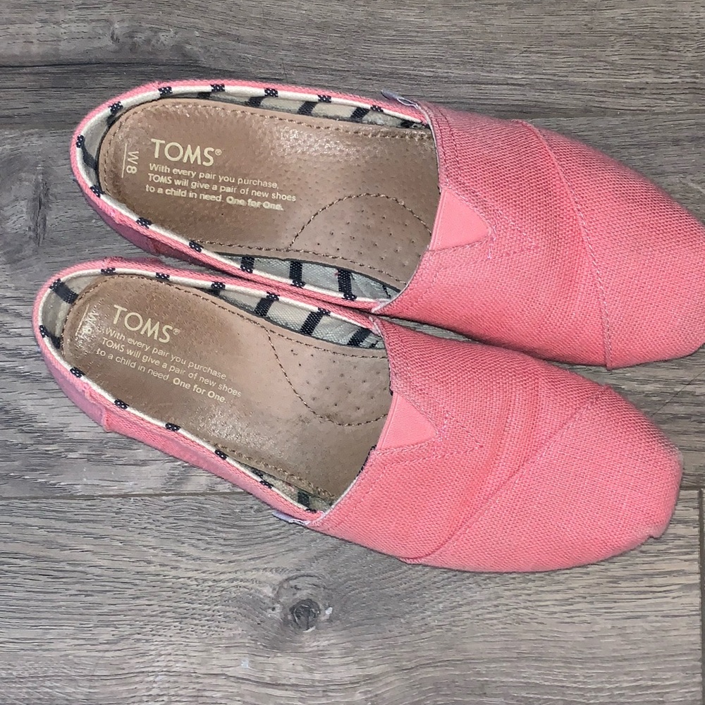 TOMS Alpargata Canvas Slip-On Flats